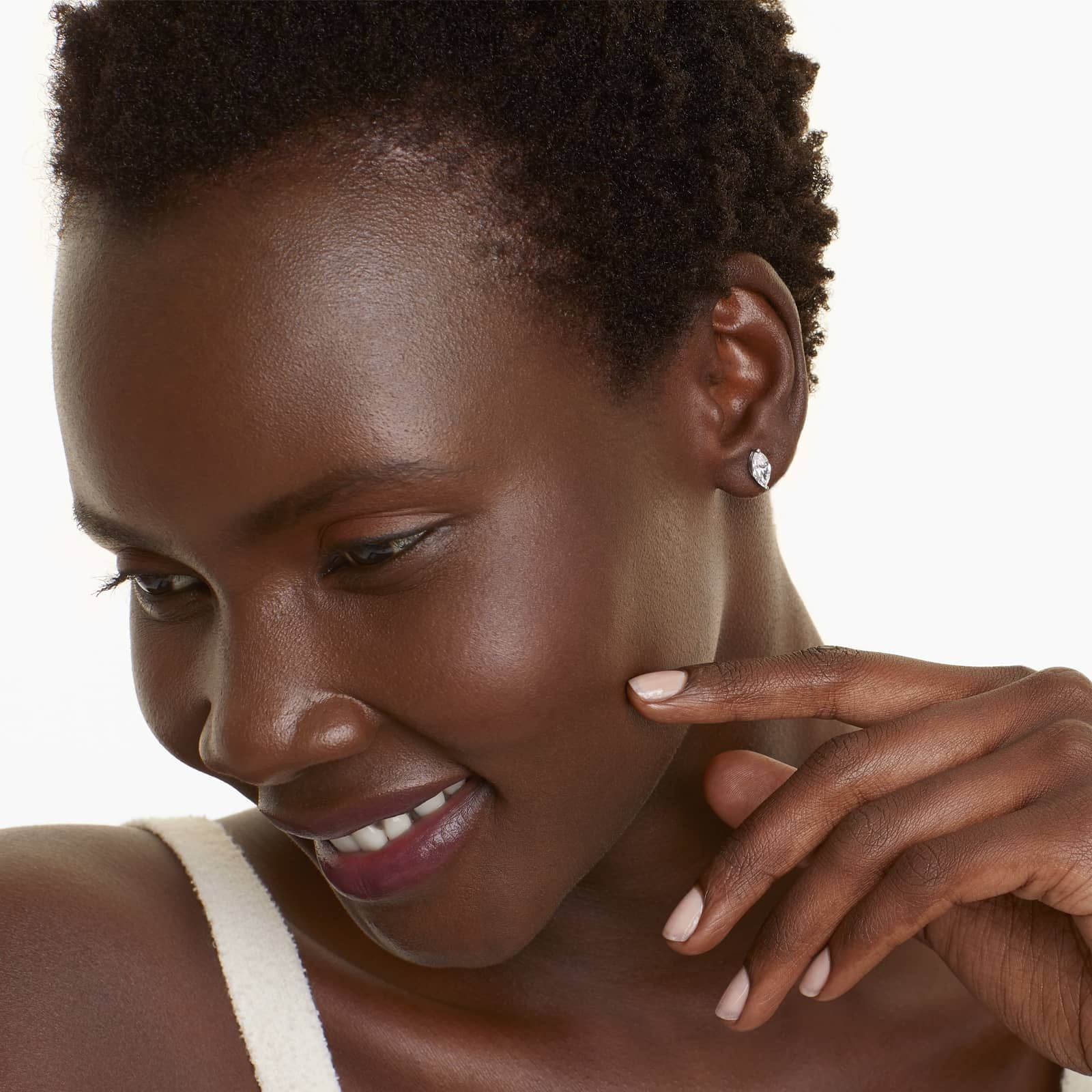 Marquise Cut Diamond Stud Earrings