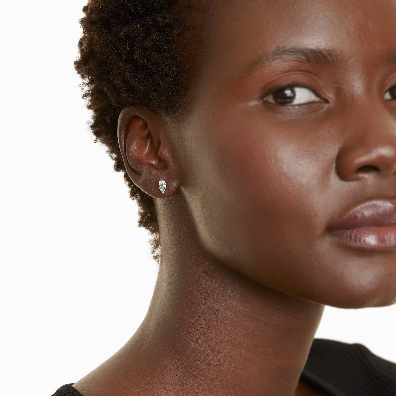 Marquise Lab Grown Diamond Push Back Stud Earrings, EF Color, VS Clarity, IGI Certified