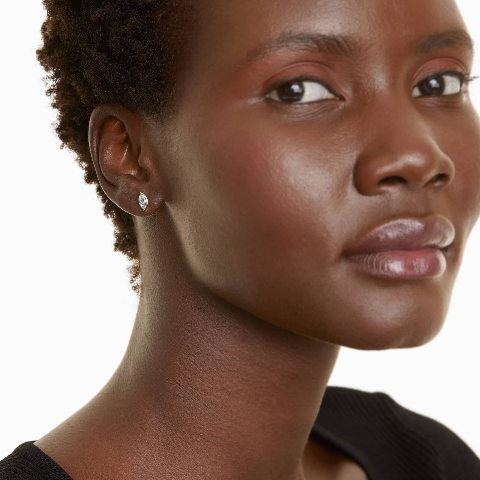 Marquise Lab Grown Diamond Push Back Stud Earrings, EF Color, VS Clarity, IGI Certified