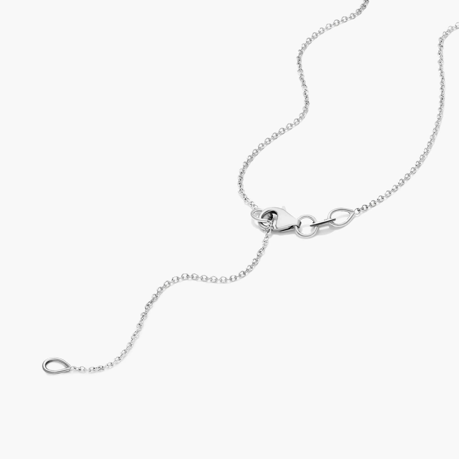 Marquise Lab Grown Diamond Solitaire Pendant With Chain, EF Color, VS Clarity, IGI Certified