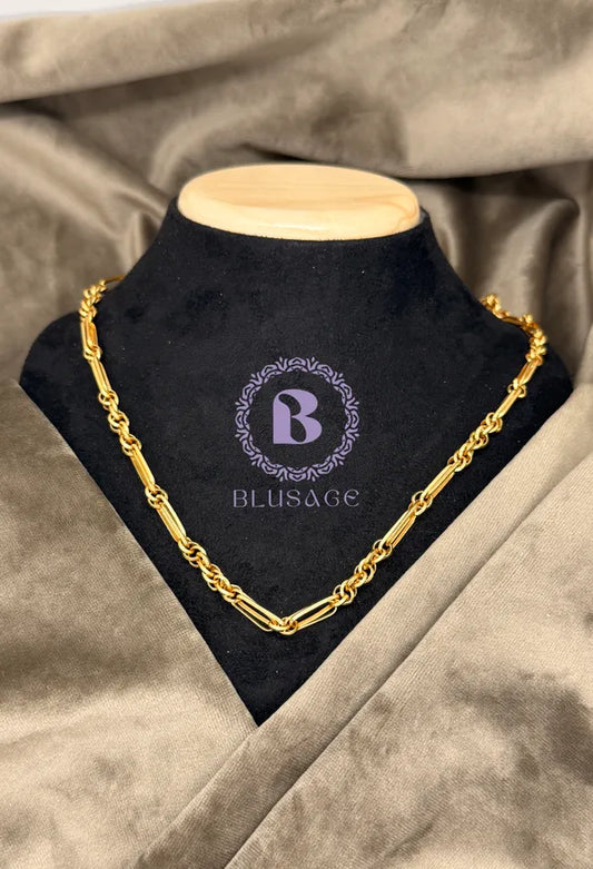 Unique style handmade customized link Chain For Men & Adults