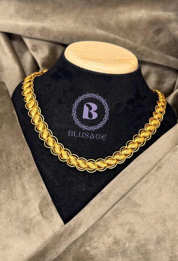 Premium Lotus Golden heavy Chain for Man