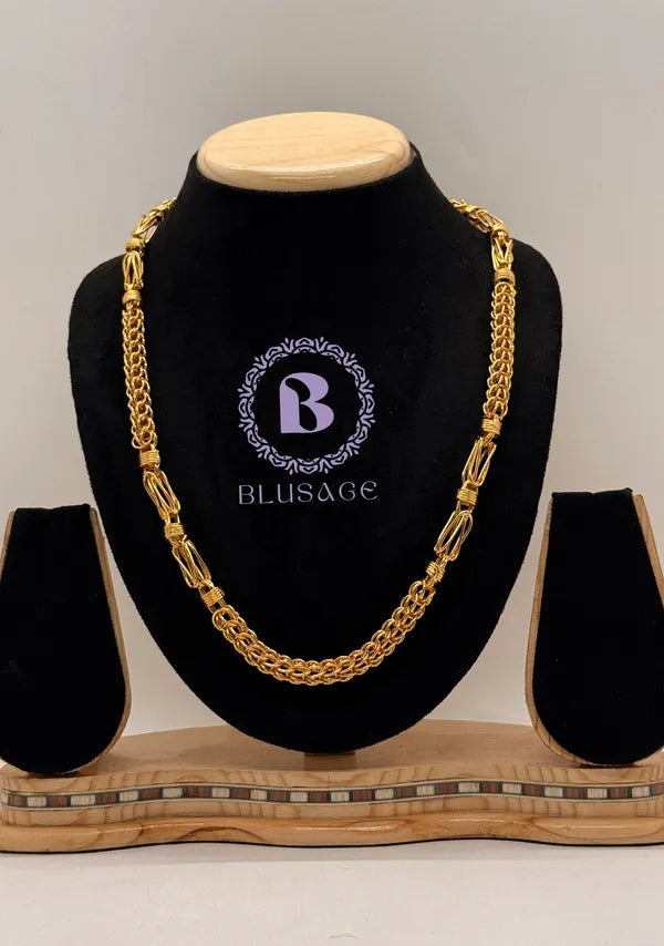 Elegant Best Quality Bahubali V2 Golden Chain for man