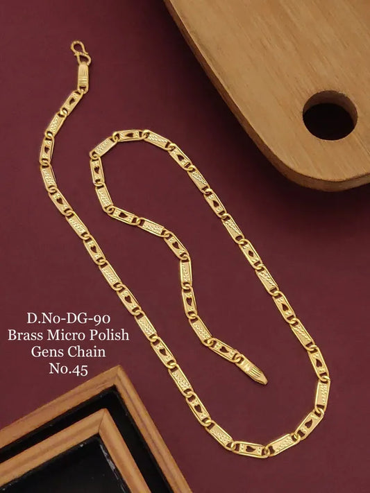 Elgant Design in Micro Brass polish Nawabi Chain