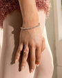 Common :: fancy pink radiant diamond ring pavé band IGI certified statement ring
