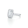 Common :: Emerald cut bezel lab grown diamond engagement ring 3.08 carat by Unii Jewels product image