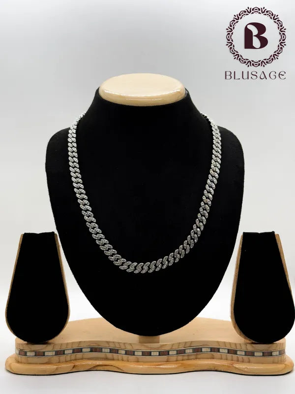 Glamorous Design With Diamond Fancy Design High-quality Chain For Men