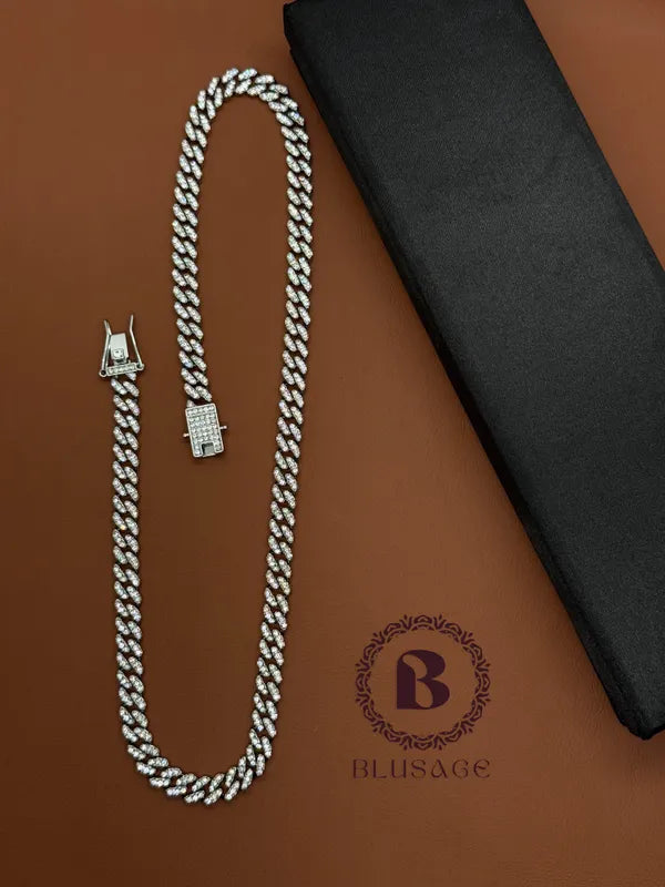 Glamorous Design With Diamond Fancy Design High-quality Chain For Men