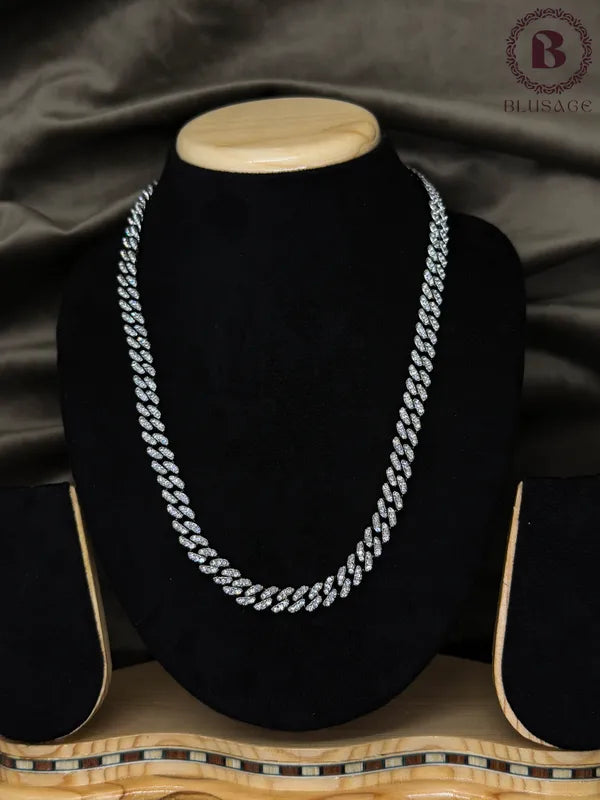 Glamorous Design With Diamond Fancy Design High-quality Chain For Men