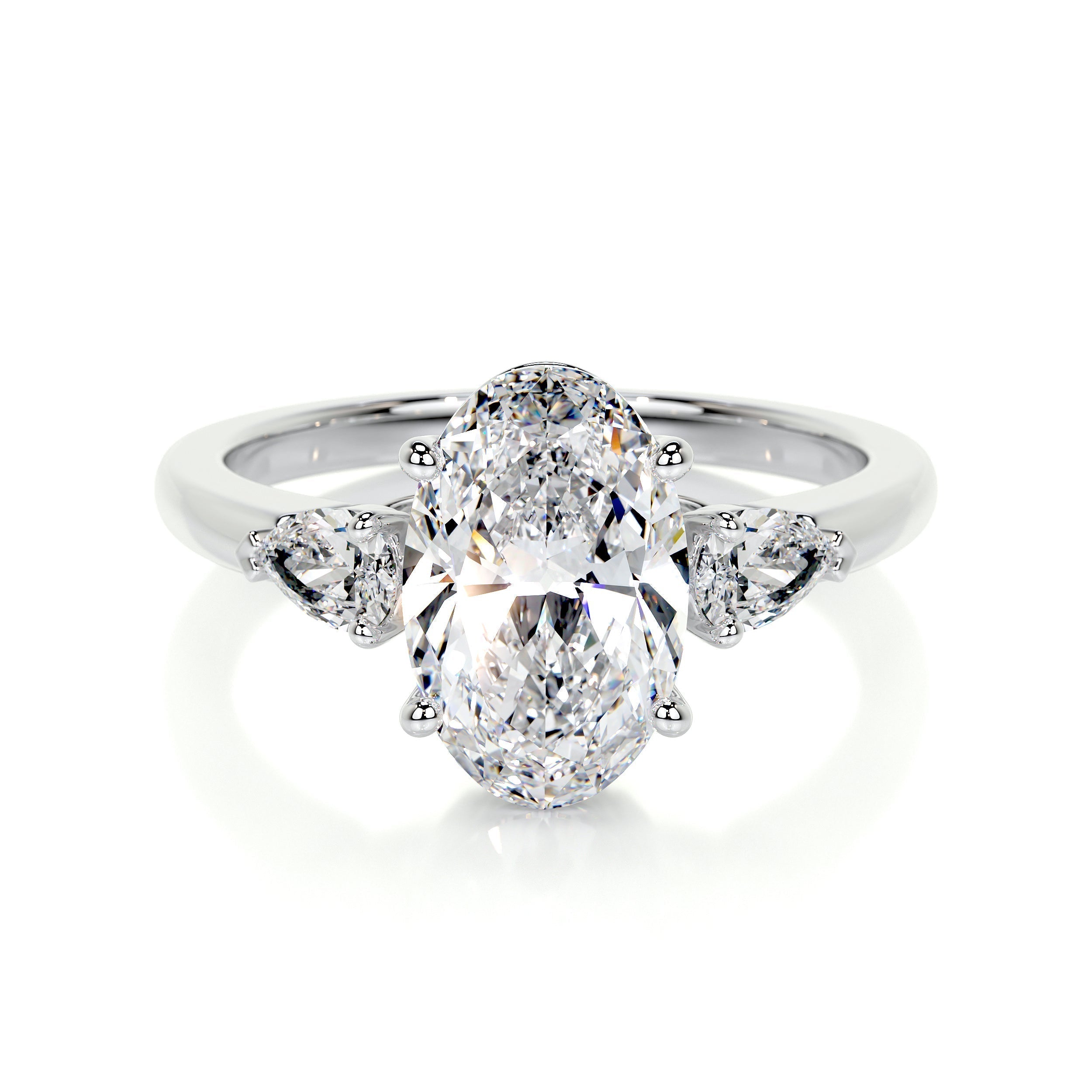 Common :: Lab grown diamond ring IGI certified elegant engagement jewelry