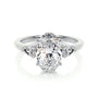 Common :: Lab grown diamond ring IGI certified elegant engagement jewelry