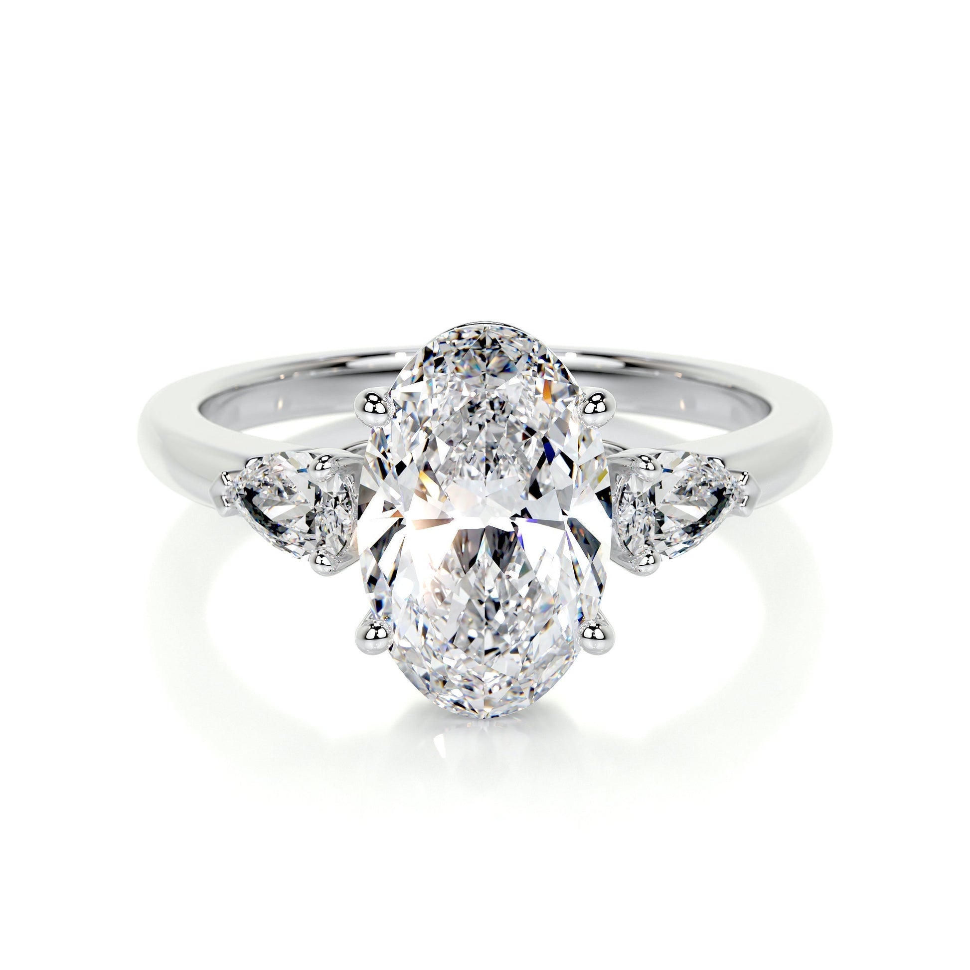Common :: Lab grown diamond ring IGI certified elegant engagement jewelry