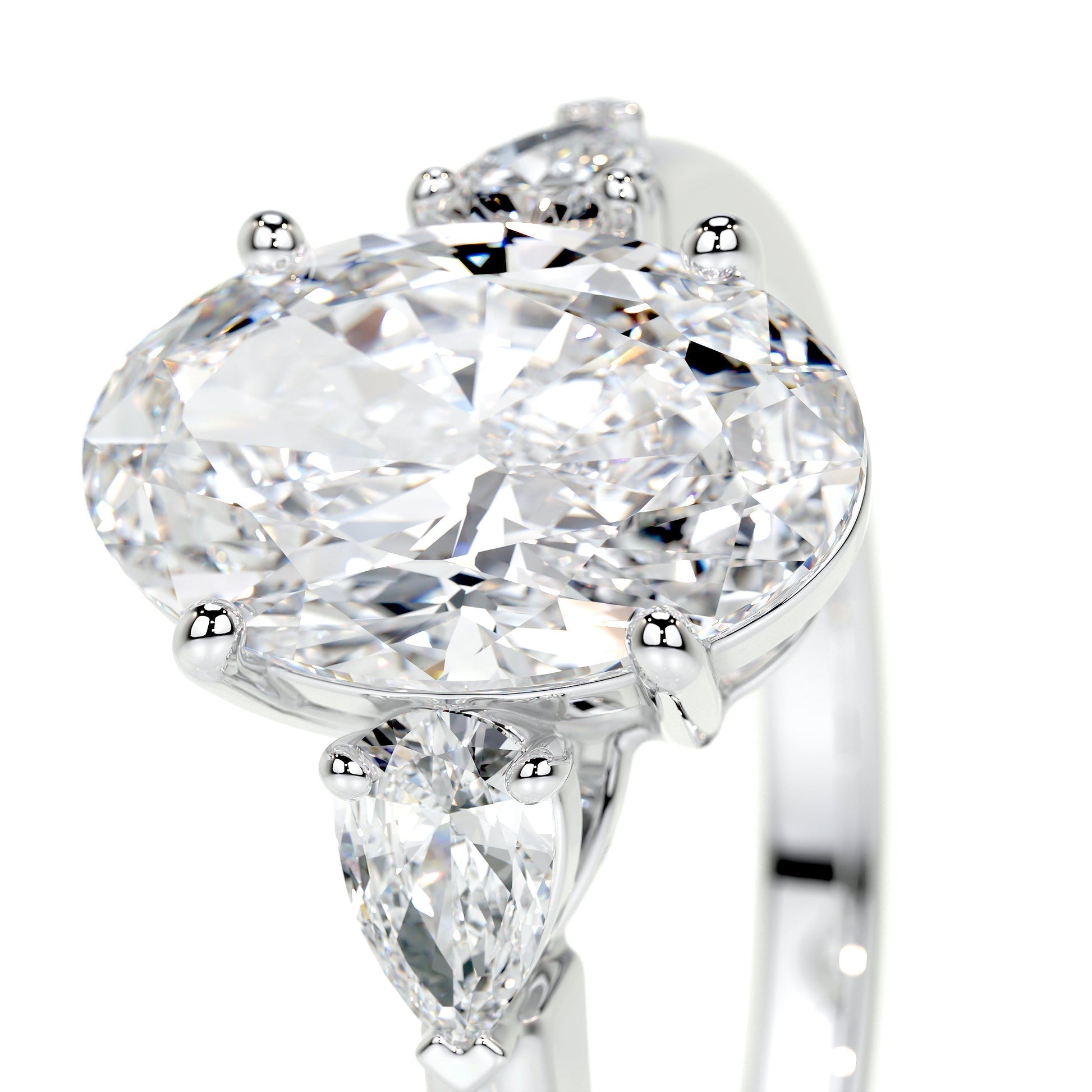 Common :: Lab created diamond ring IGI certified premium solitaire jewelry