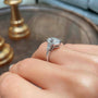 Common :: Luxury lab grown diamond ring classic engagement style