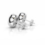 White :: pear cut lab diamond earrings teardrop shape fine jewelry for women