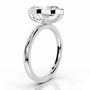 White :: IGI certified marquise lab grown diamond ring bezel solitaire design