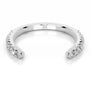 White :: Shapelle round lab grown diamond wedding band IGI certified elegant ring