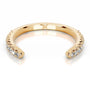 Yellow :: Luxury round lab diamond wedding band Shapelle IGI certified design