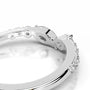 White :: IGI certified Diamora lab grown diamond band classic wedding ring