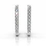 White :: elegant lab grown diamond drop earrings 1.40ct total weight white gold refined minimal luxury jewelry