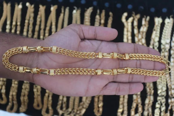 stylish Royal Indo Gold plated chain for man