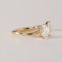 Common :: Romantic yellow gold Toi Et Moi ring symbolizing two souls united.