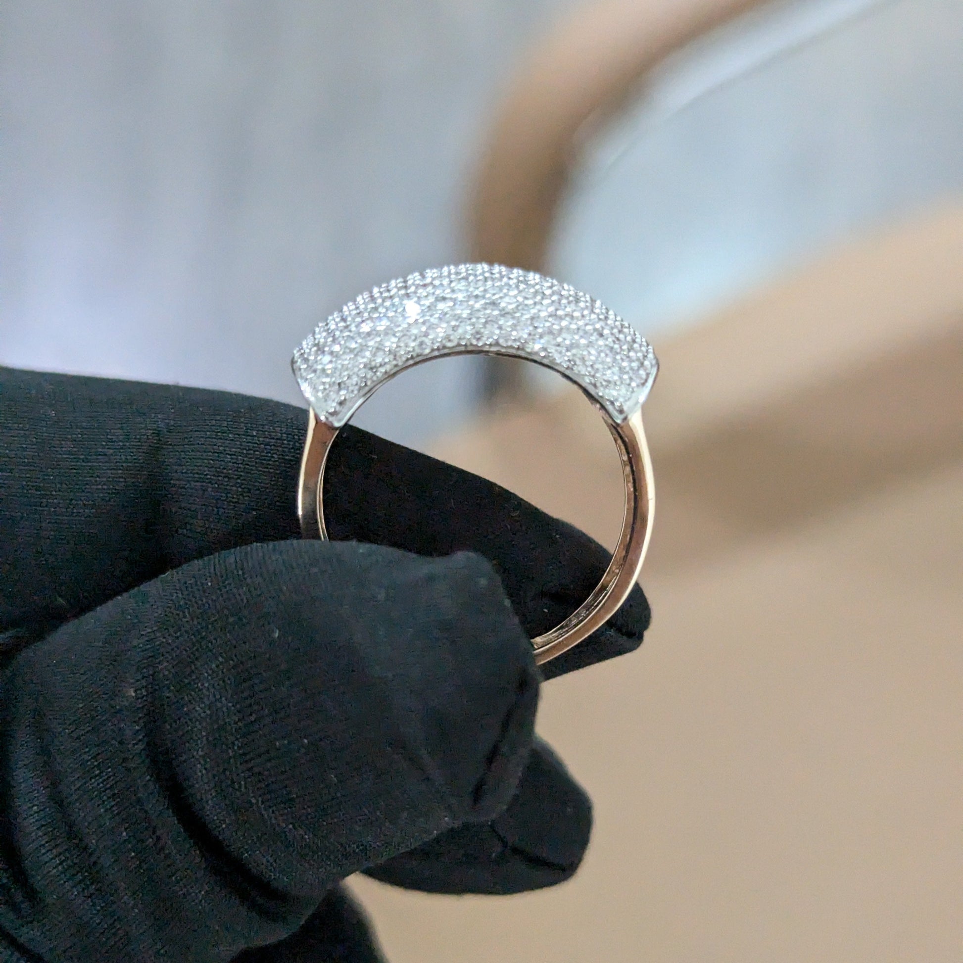 2.00ct Round Lab Grown Diamond Men's Pavé Ring | D-E-F Color | VVS–VS Clarity | IGI Certified | Eco-Friendly