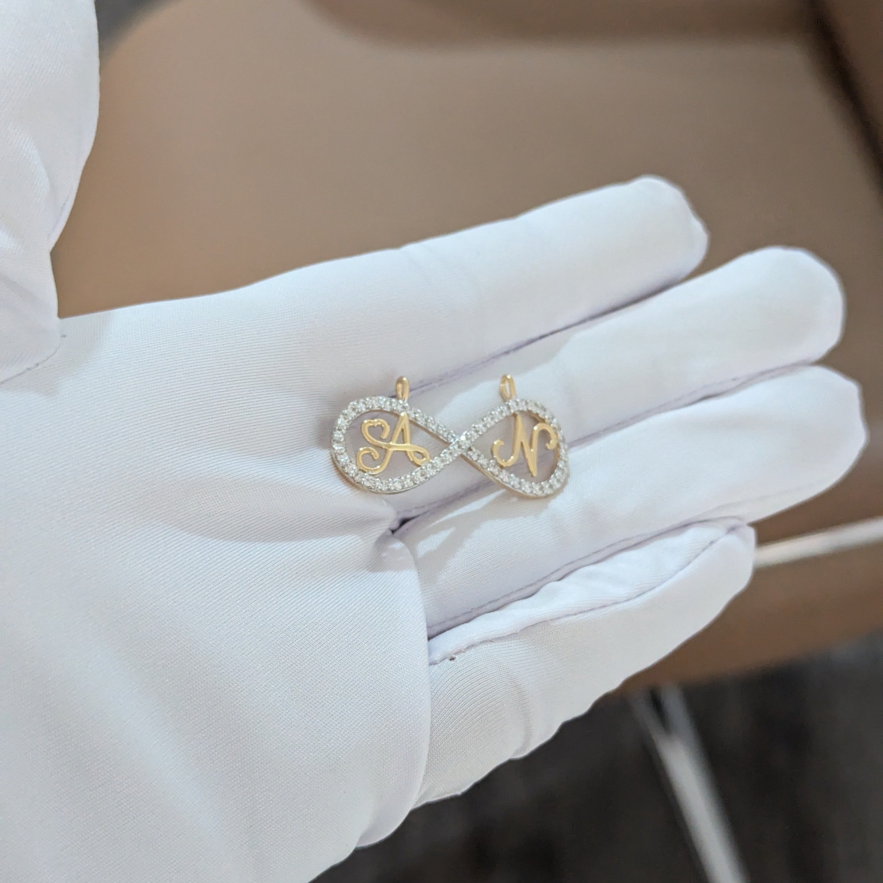 Round 1.00tcw Lab Grown Diamond Infinity Pendant, EF Color, VS Clarity - IGI Certified Pendant