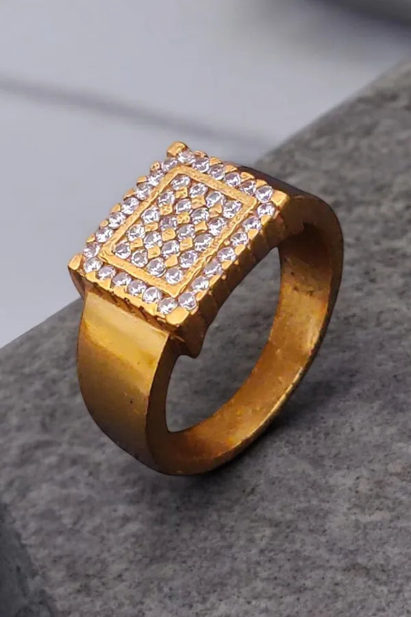 mackness Styish Gold Rings for Men & Boys Ring