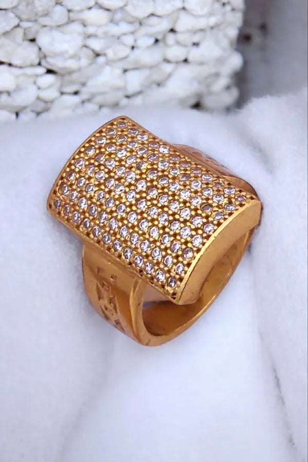 Royal Primium Brass Diamond Ring for boys & men