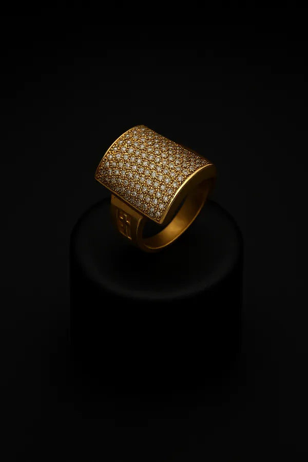 Royal Primium Brass Diamond Ring for boys & men