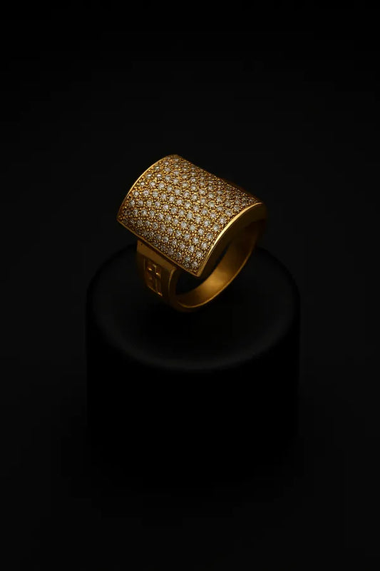 Royal Primium Brass Diamond Ring for boys & men