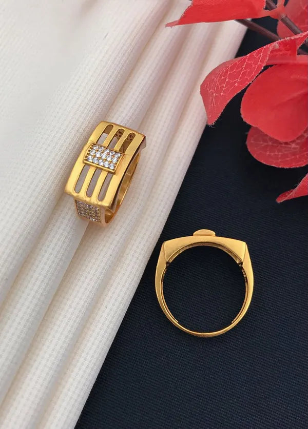 Shivling cutout Diamond ring for Men & Boys