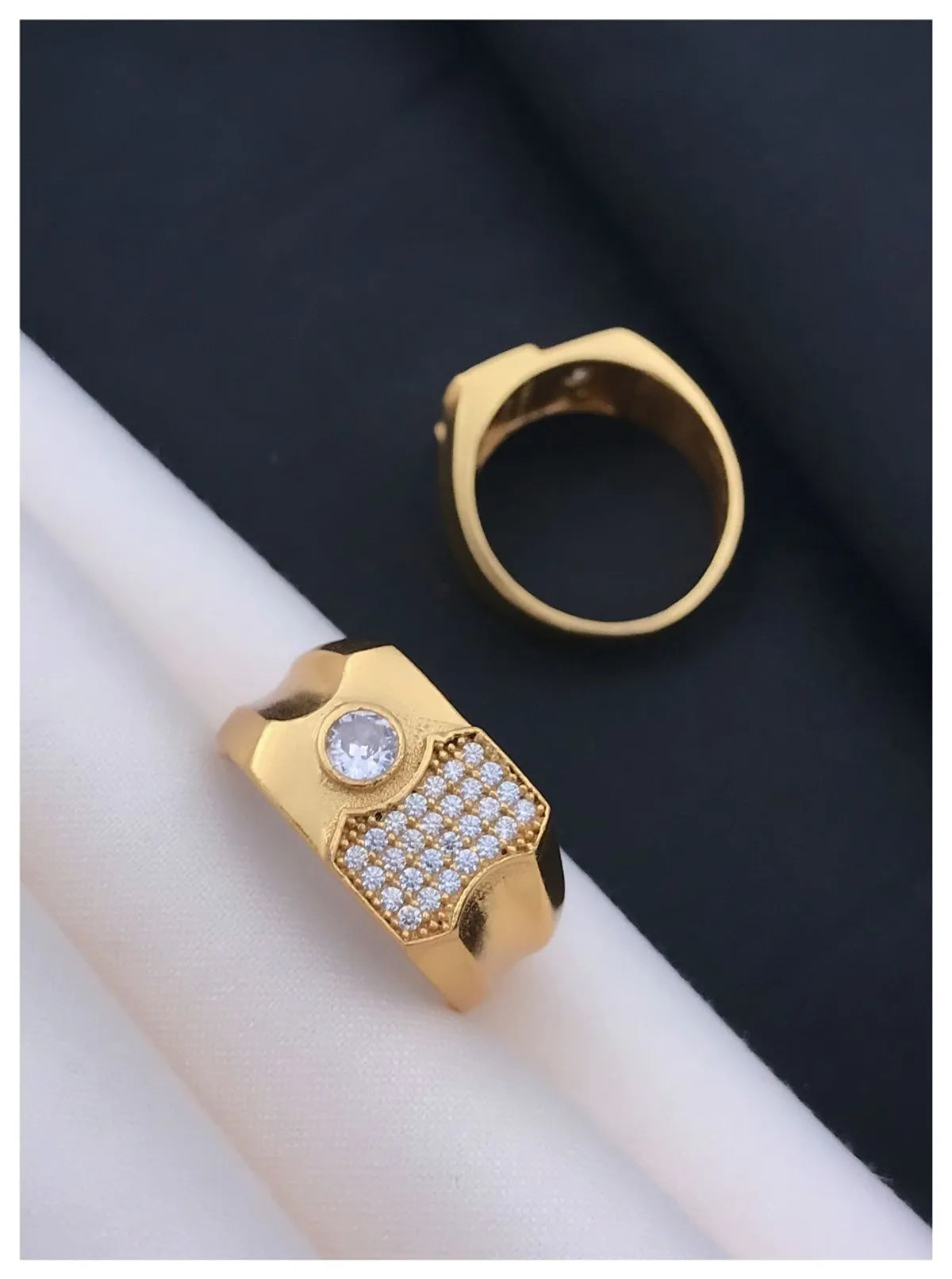 Unique Style Big Diamond Ring for men & Boys