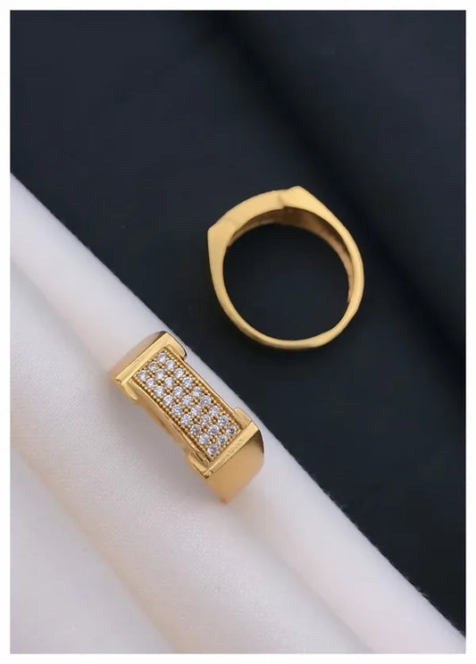 Forming look style Diamond Ring for Men & Boys
