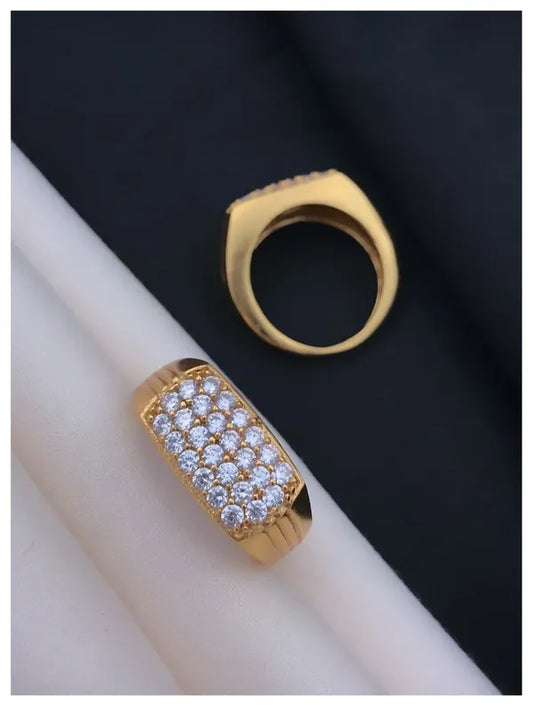 Style statement Designed diamond Ring for Men & Boys