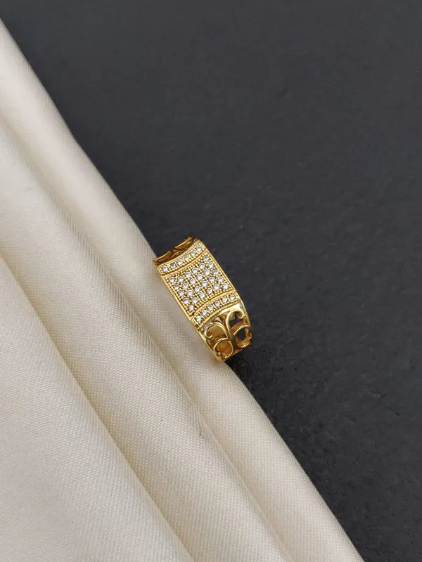 Perfectly Finished Diamond and Designer Ring for Men & Boys