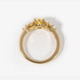 Common ::fancy yellow oval diamond engagement ring IGI certified lab grown ring
