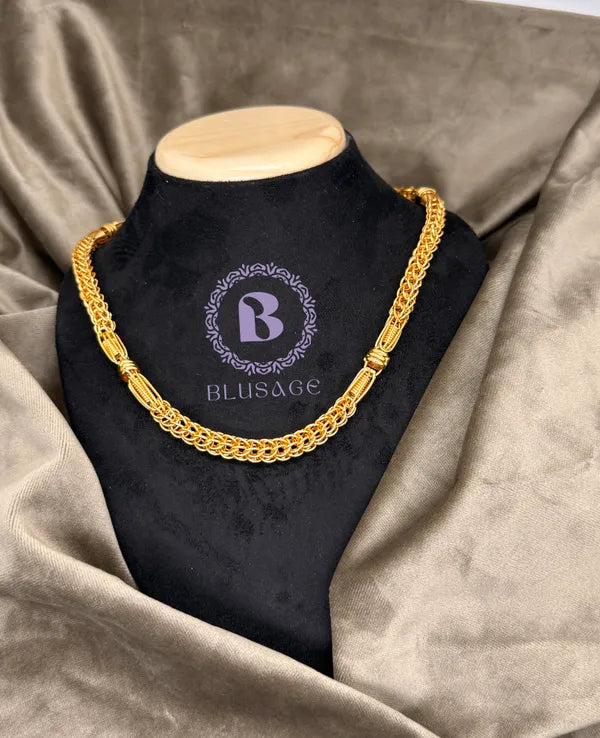 Rajwadi Indo wiring Spring design Chain for Man