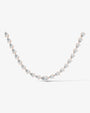 rose :: pear lab grown diamond necklace IGI certified luxury collier