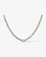 rose :: luxury square cushion diamond necklace for women high jewelry design