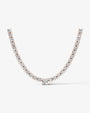 rose :: princess lab grown diamond necklace IGI certified luxury collier