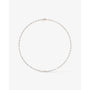 rose :: statement marquise lab grown diamond necklace rose gold