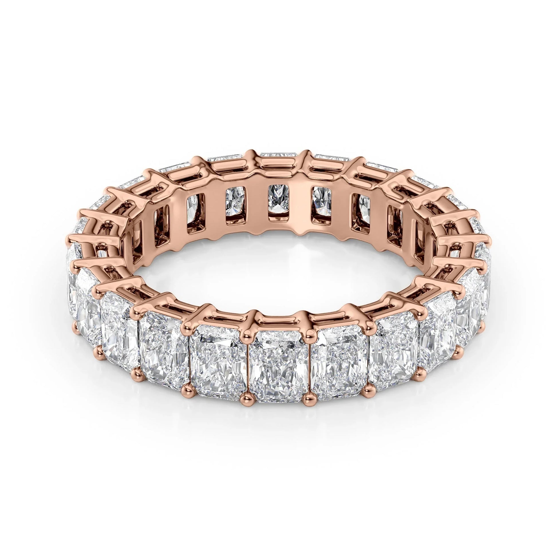 Radiant Lab Grown Diamond Eternity Band , EF Color , VS Clarity , IGI Certificate