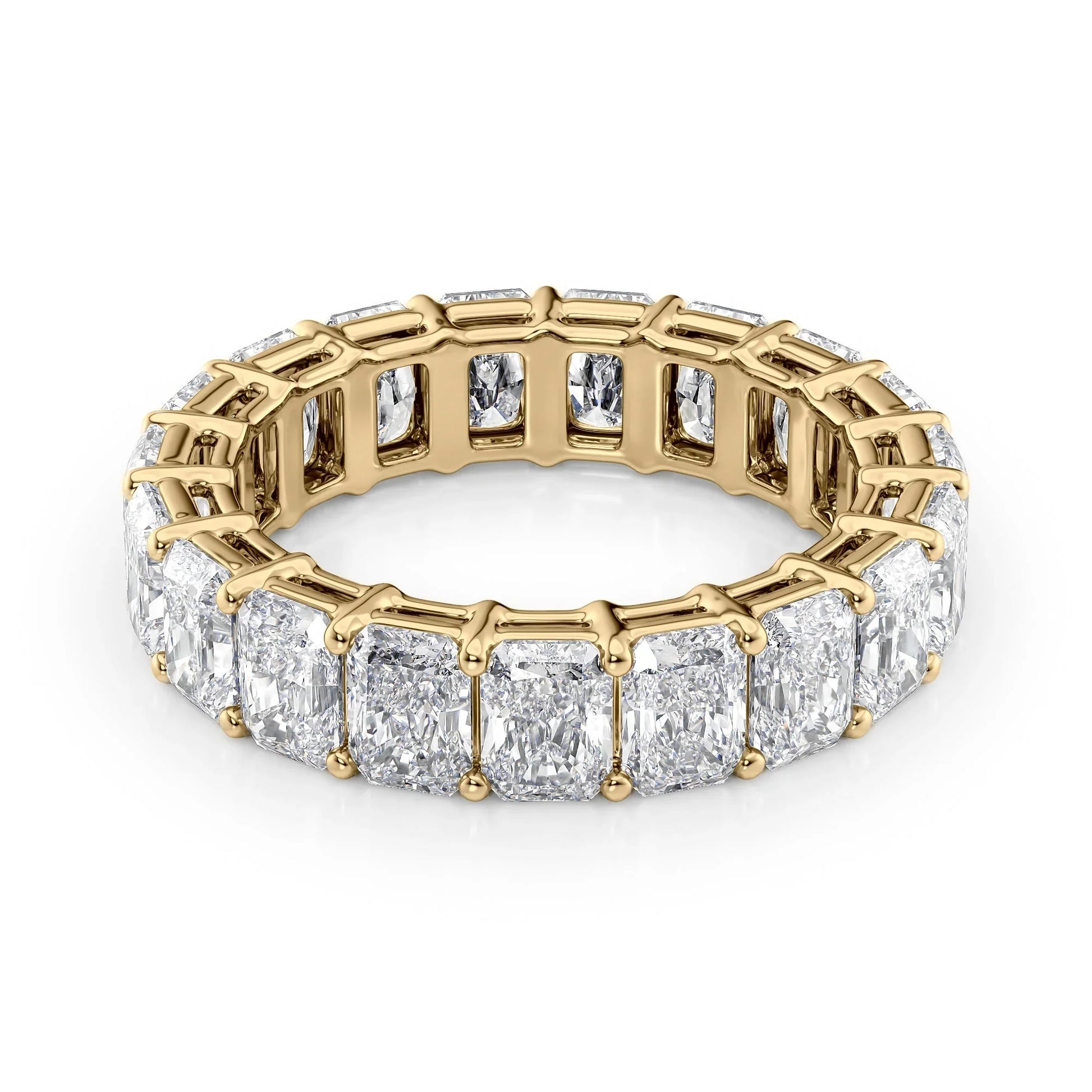 Radiant Lab Grown Diamond Eternity Band , EF Color , VS Clarity , IGI Certificate