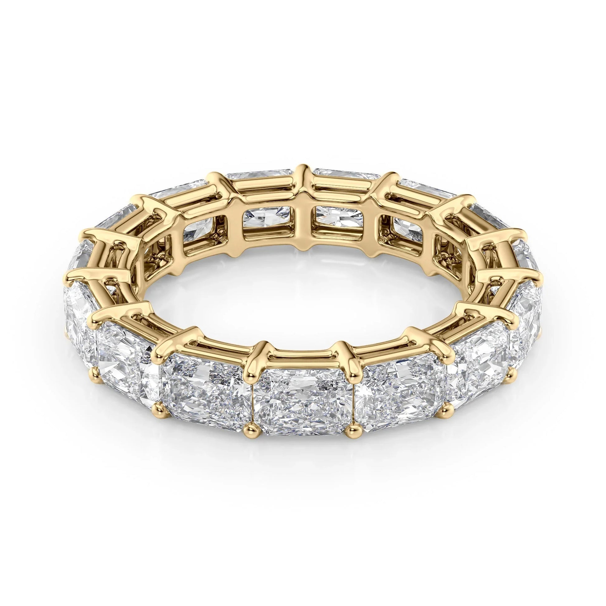 East West Radiant Lab Grown Diamond Eternity Band, EF Color, VS Clarity, IGI Certified Ring