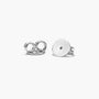Common :: sophisticated lab grown diamond drop earrings cascading flow design white gold modern luxury jewelry
