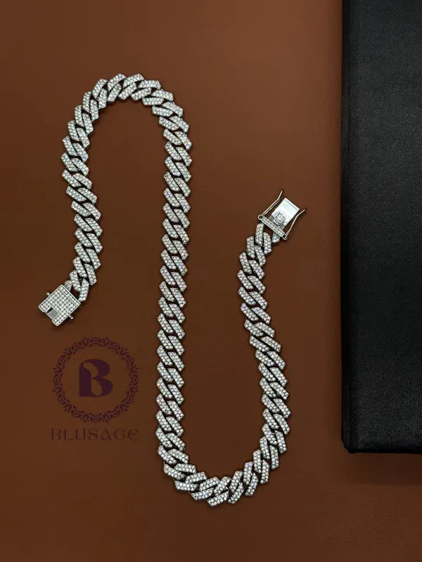 Thrillz Stunning Silver Chain For Men Boys Women Gift Jewellery Accoccesori