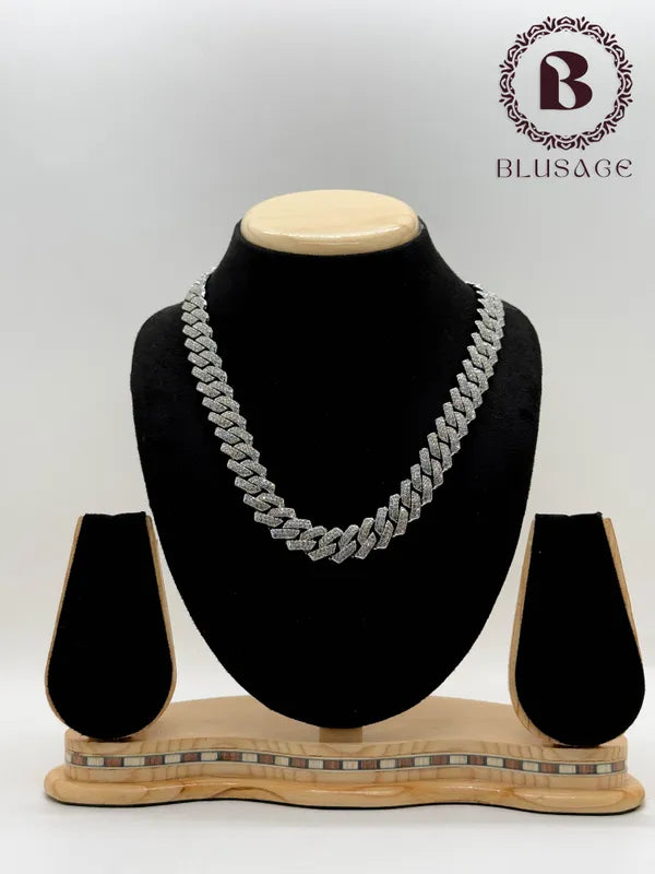 Thrillz Stunning Silver Chain For Men Boys Women Gift Jewellery Accoccesori