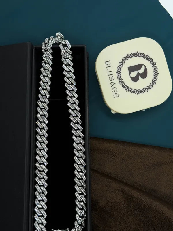 Thrillz Stunning Silver Chain For Men Boys Women Gift Jewellery Accoccesori